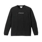 "CREW" L/S TEE (Black)