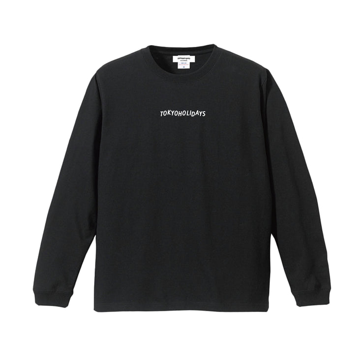 "CREW" L/S TEE (Black)