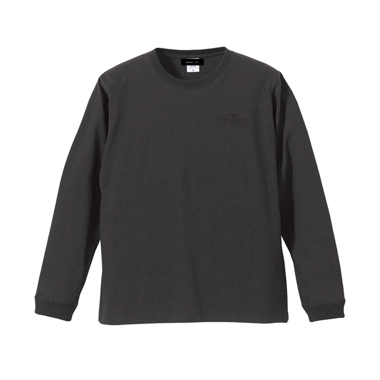 "Botan" L/S TEE (Sumi)