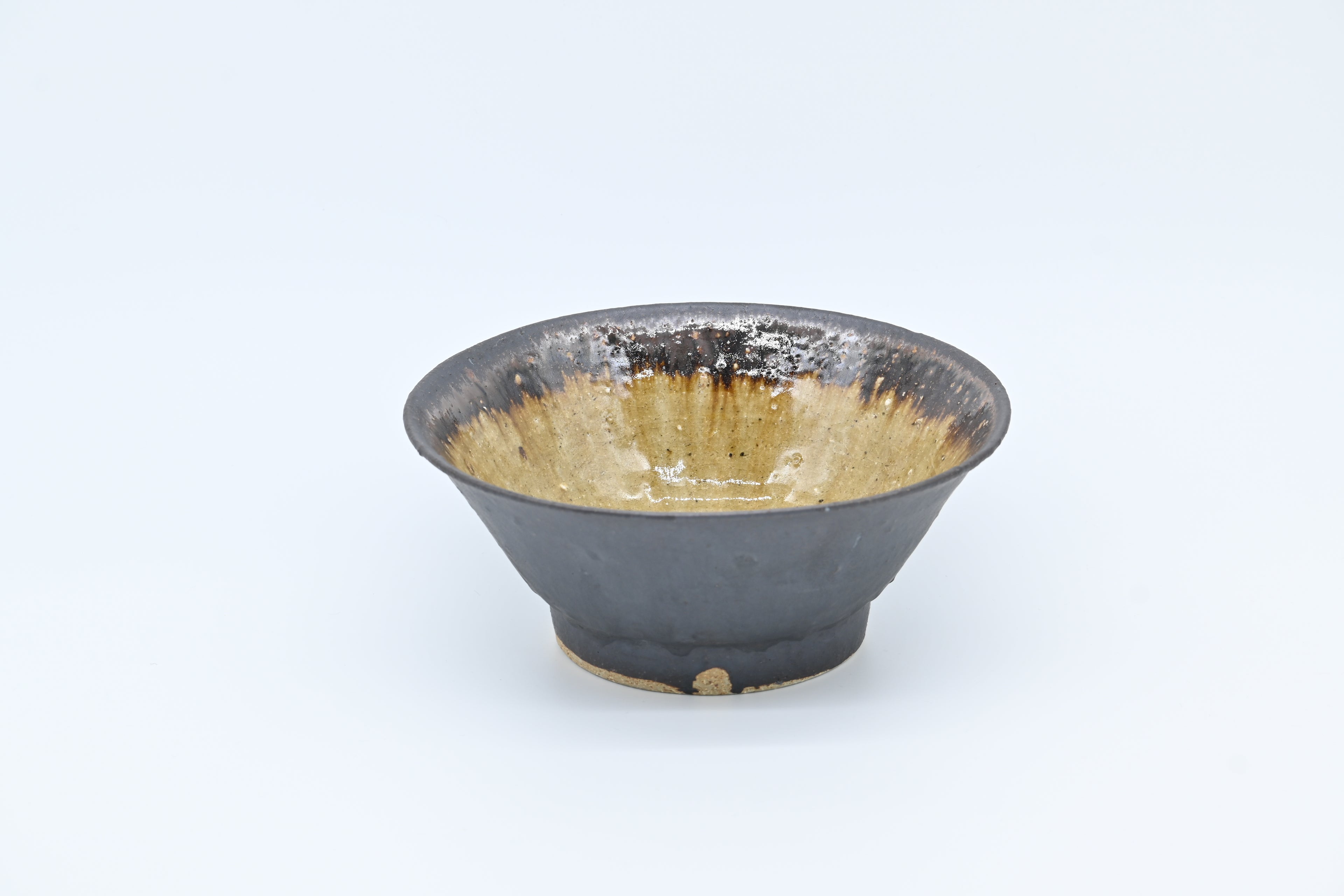 宮城陶器　5寸麺鉢（黒釉）/ Miyagi Toki — 5-sun Noodle Bowl / Black Glaze (Koku-yu)