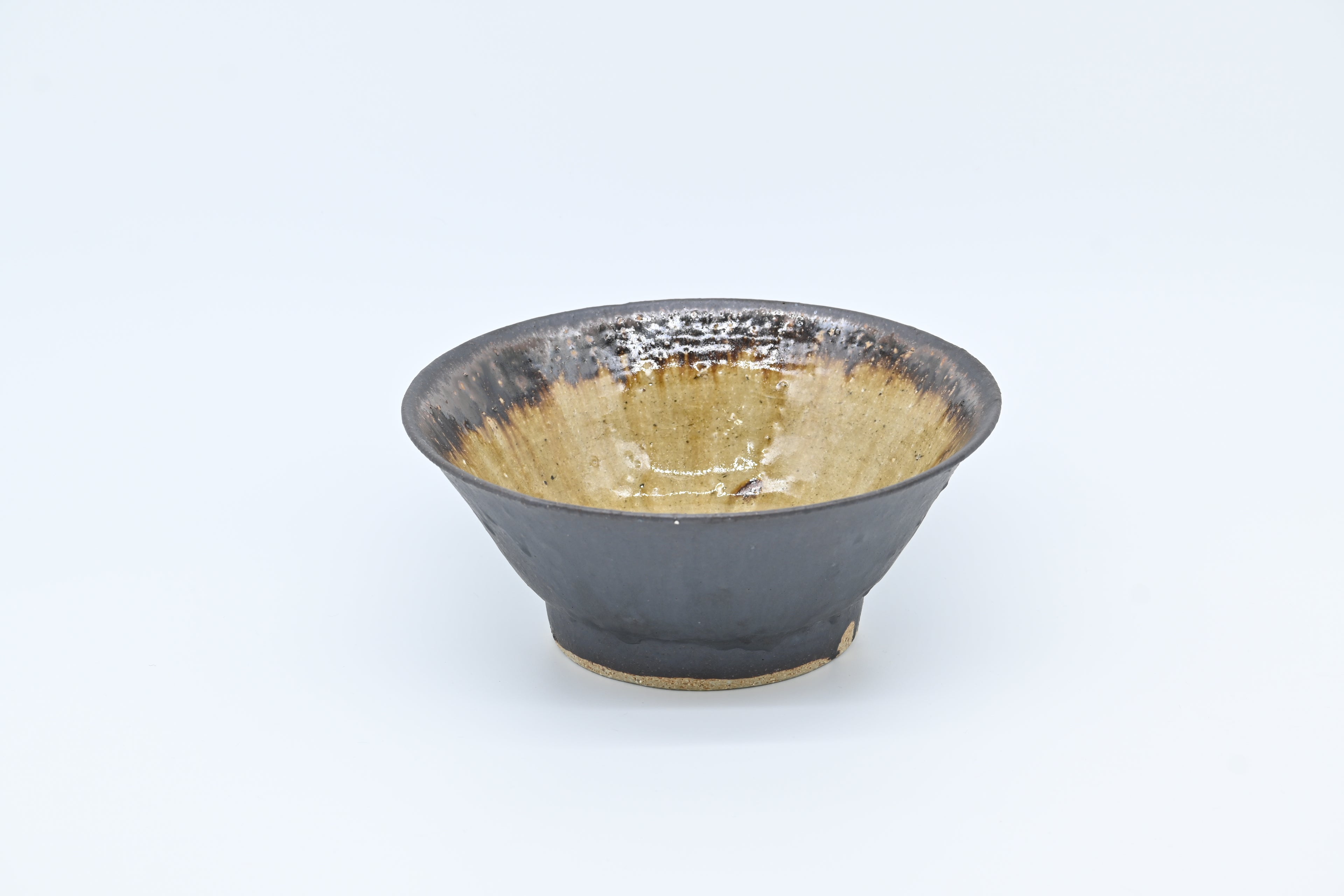 宮城陶器　5寸麺鉢（黒釉）/ Miyagi Toki — 5-sun Noodle Bowl / Black Glaze (Koku-yu)