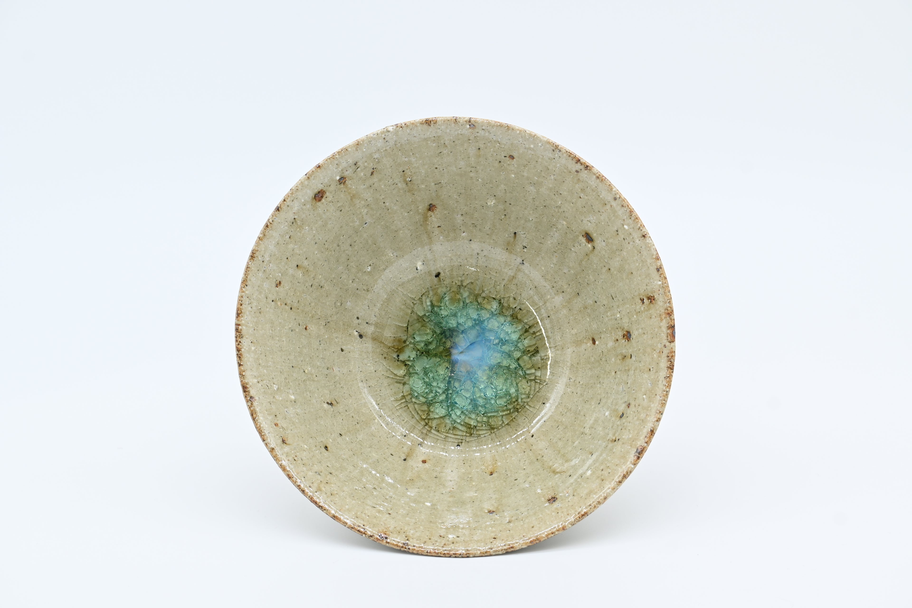 宮城陶器　5寸麺鉢（青磁釉）/Miyagi Toki — 5-sun Noodle Bowl / Celadon Glaze (Seiji-yu)