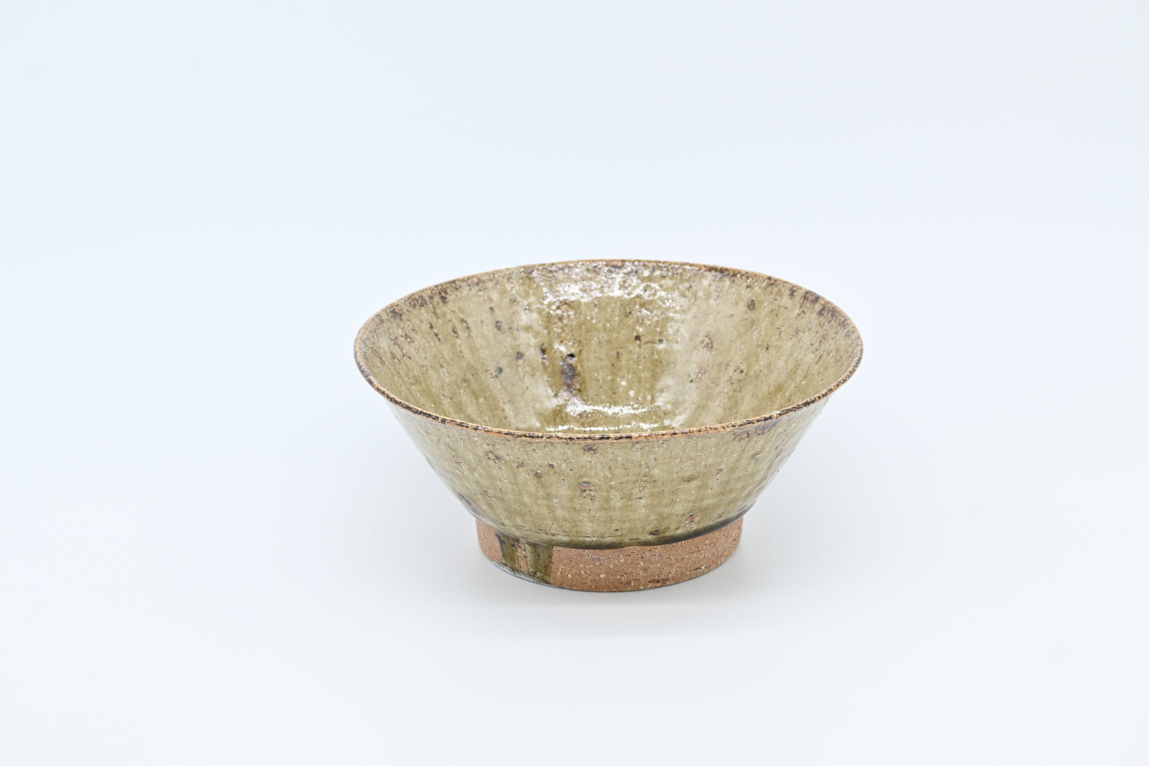 宮城陶器　5寸麺鉢（灰釉）/ Miyagi Toki — 5-sun Noodle Bowl / Ash Glaze (Hai-yu)
