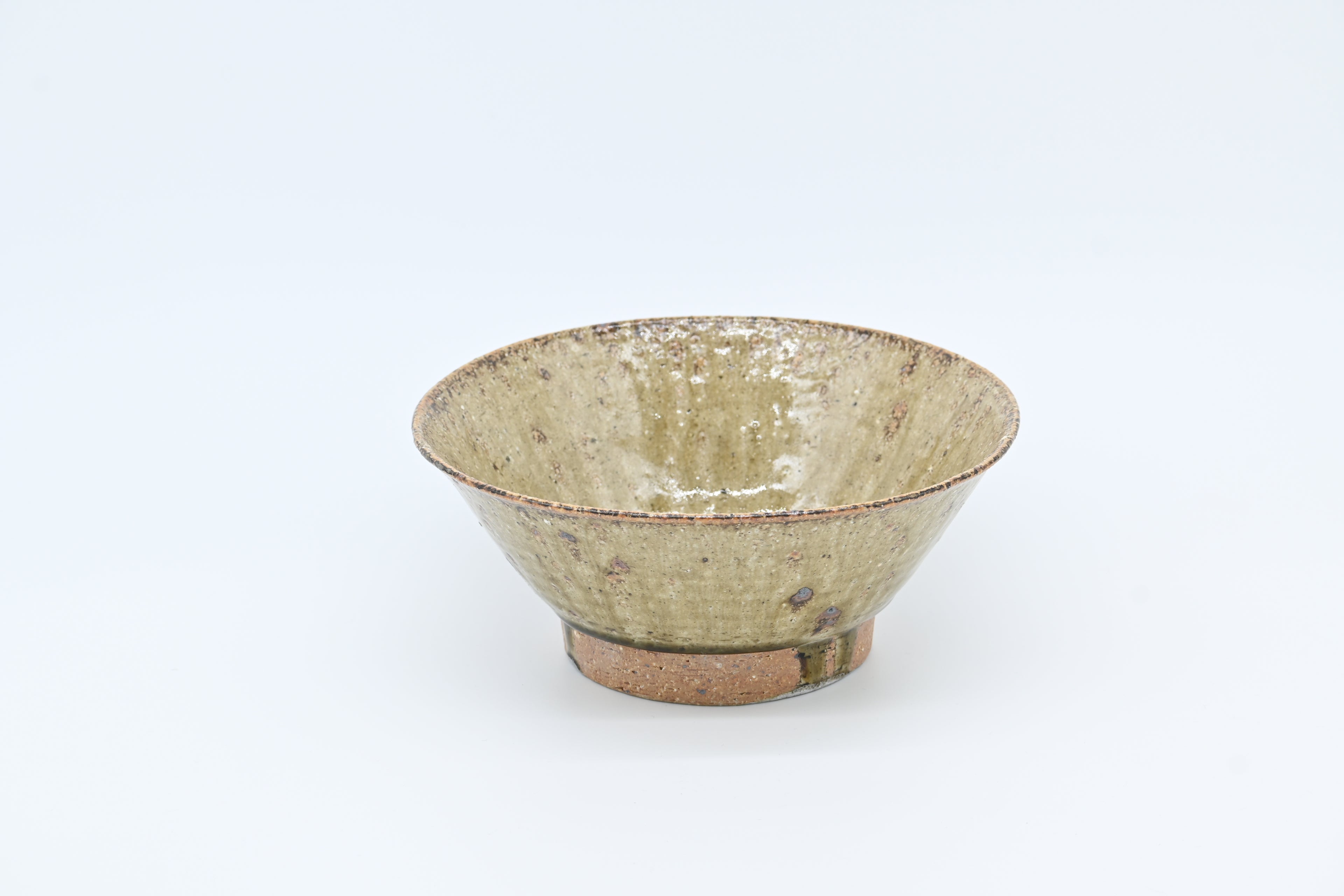 宮城陶器　5寸麺鉢（灰釉）/ Miyagi Toki — 5-sun Noodle Bowl / Ash Glaze (Hai-yu)