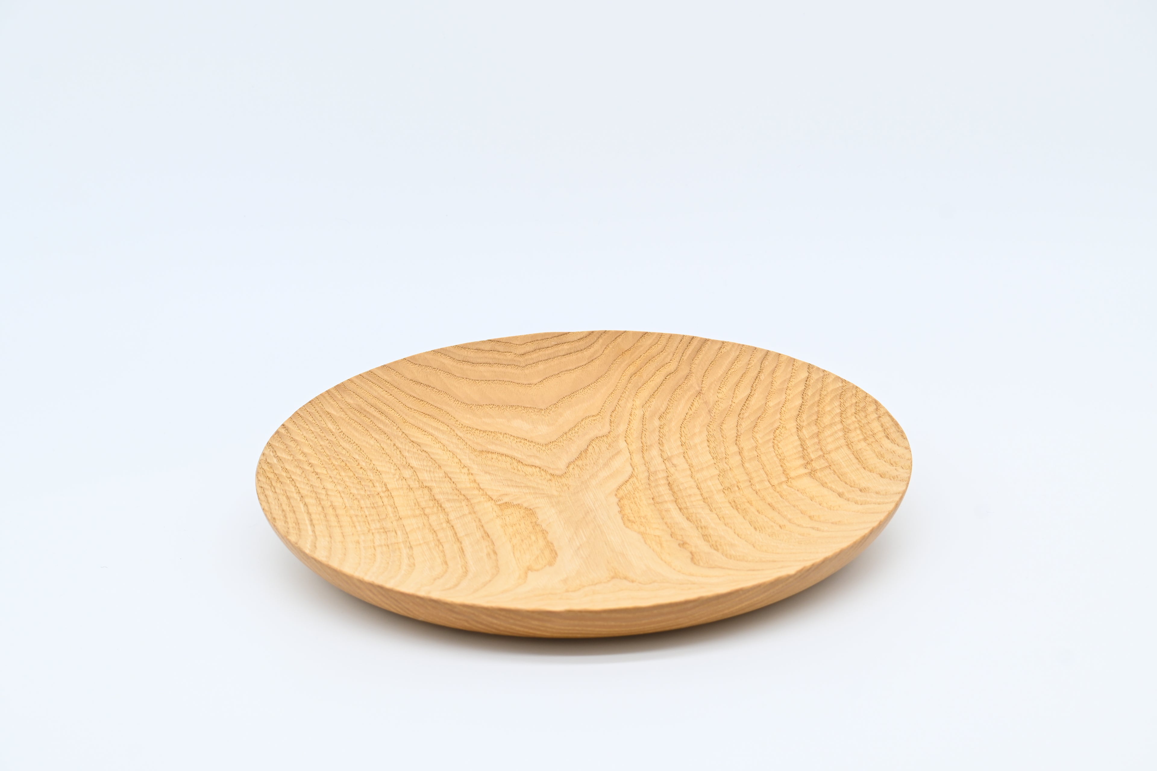 ki-nari  彫目皿 栗/ ki-nari — Horime Plate / Chestnut (Kuri)