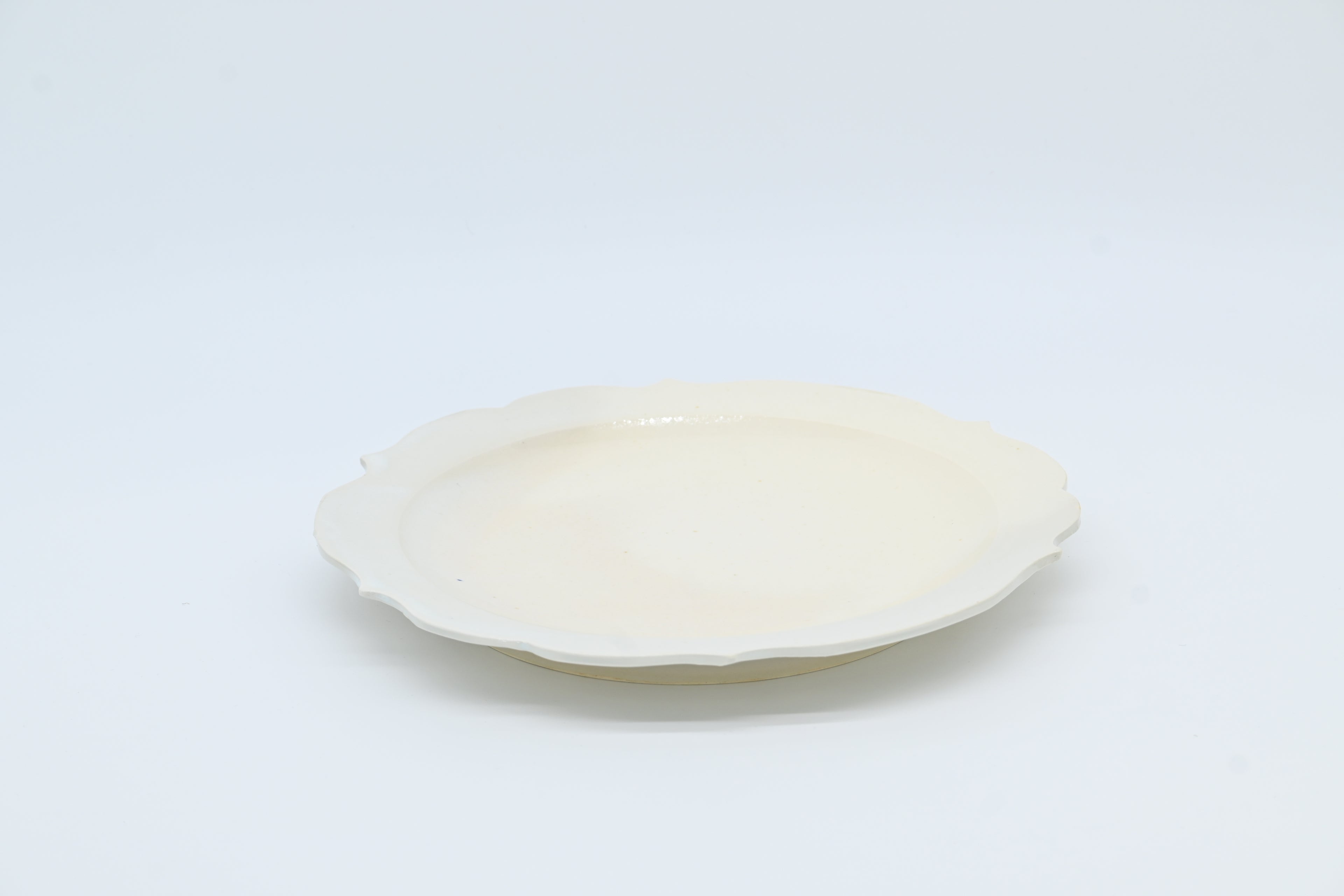 monohanako 陶器 チャクラディナープレート　白/monohanako — Chakra Dinner Plate / White