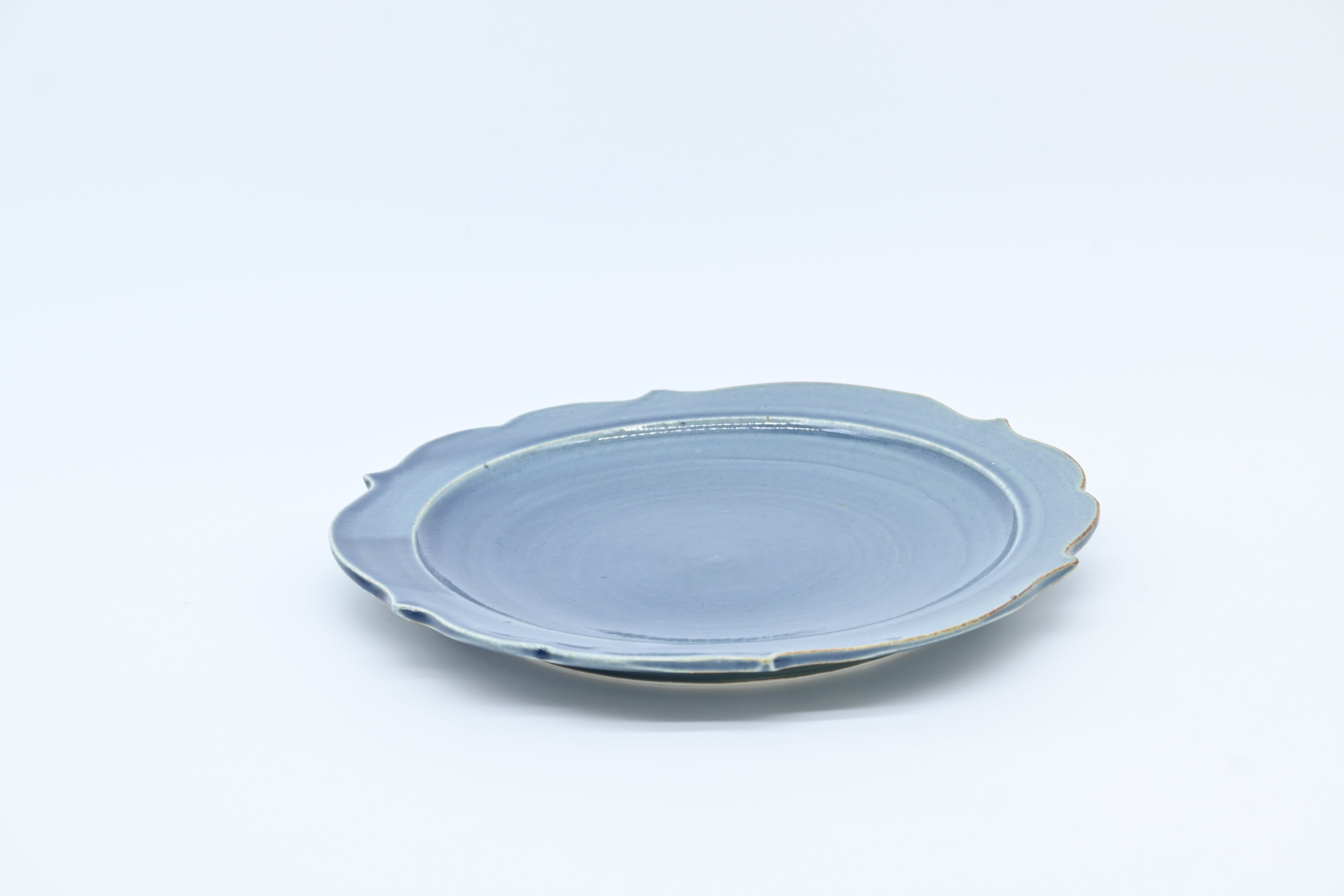 monohanako 陶器 チャクラディナープレート　ブルージーンズ / monohanako — Chakra Dinner Plate / Blue Jeans