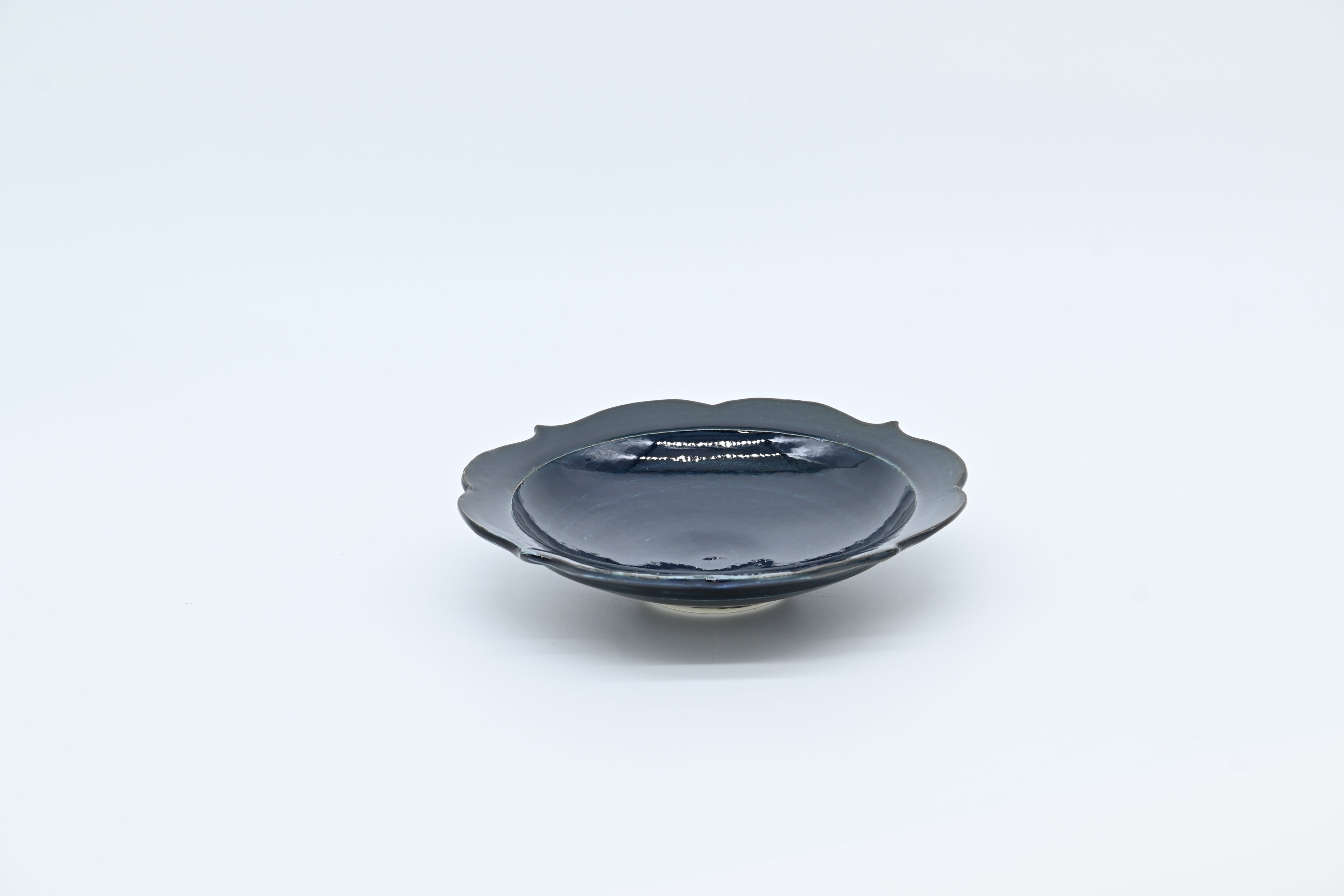 monohanako 陶器 チャクラ皿　M/ダークブルー/monohanako — Chakra Plate (M) / Dark Blue