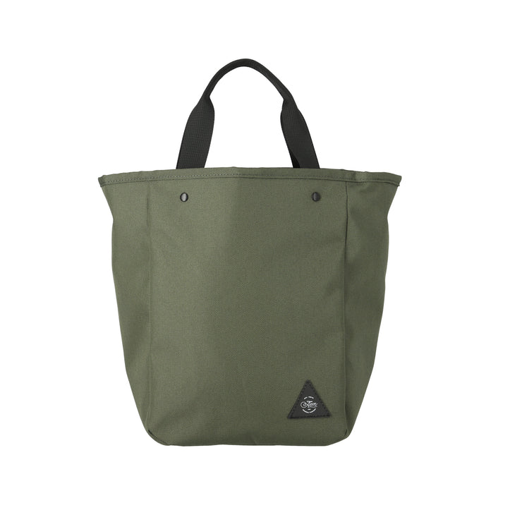 A.EN RECYCLED POLYESTER 2WAY MINI TOTE BAG - OLIVE