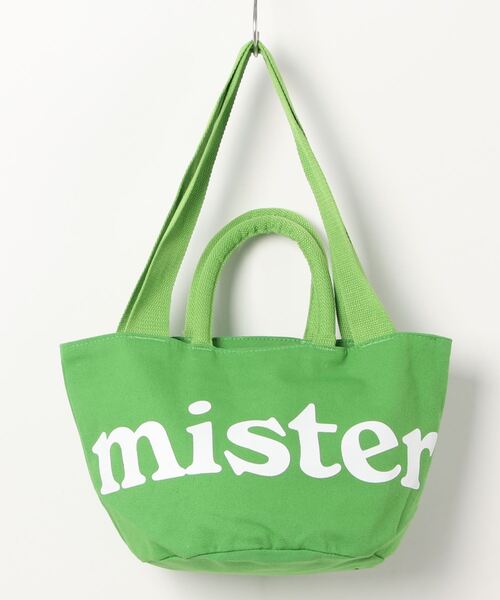 MISTER GREEN GROW POT ROUND TOTE BAG - トートバッグ