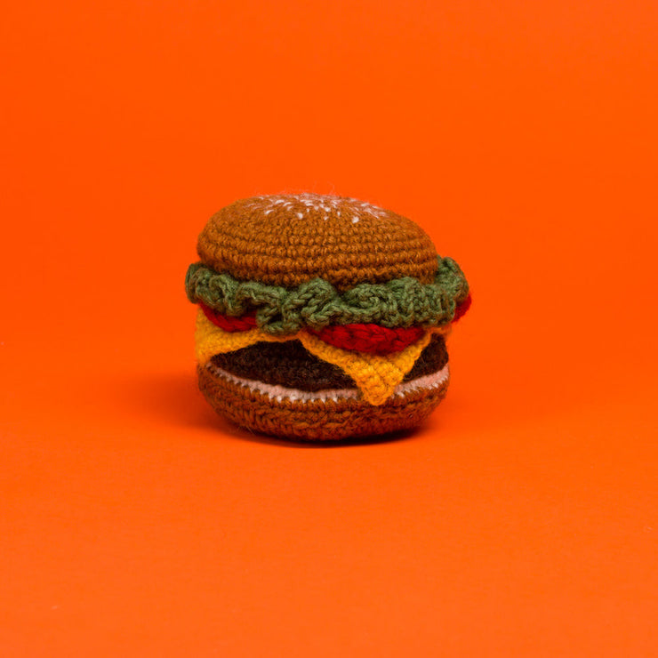 HAND CROCHET HAMBURGER